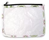 Trend Lab 104501 Clear PVC Pouch with Binding in Pixie Stix Print