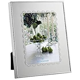 Silverplate VERA FLIRT frame by Vera Wang - 4x6