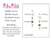 Pibupibu Novelty Crystal Weekly Cross Stud Earrings for Girls, Hypoallergenic