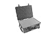 Pelican 1560 Watertight Hard Case without Foam Insert, with Wheels - Charcoal Black