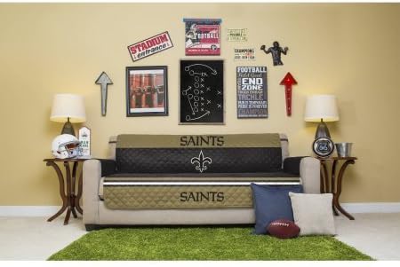 NFL Licensed Furniture Protector, Sofa, New Orleans Saints | microfiber