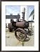 Antique Steam Tractor, Michigan Framed Art Poster Print by Dennis Macdonald, 22x29