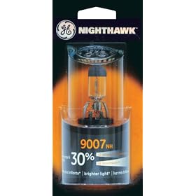 GE Nighthawk 9007NH/BP Automotive Replacement Bulbs, Pack of 1