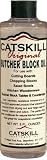 Catskill Original Butchers Block Oil - NEW FORMULA - for all kitchen wooden ware & soapstone