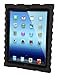 Apple iPad 2 iPad 3 iPad 4 Black Shock Drop Hard Candy Cases Silicone Rugged Shock Absorbing Protective Dual Layer Cover Case