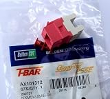 Belden AX101312 Red CAT5E Keystone Jack