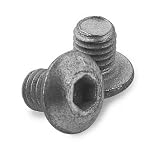 Alloy Steel Socket Cap Screw, Button Head, Hex Socket Drive, ROHS, 1 4-20, 3 4 Length...