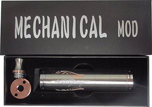 Silver Stingray X Clone Mechanical Mod with Hybrid Top and Tip for 18350 , 18500 , 18650 Batteries