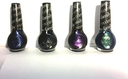 Nicole by O.P.I. Modern Family Dark Sparkle Color 4 Piece Special Edition Gift Set Limited Quantities