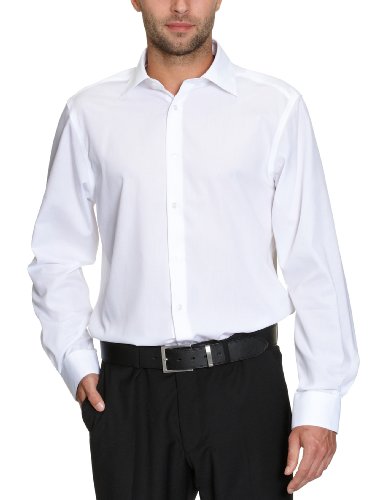 ESPRIT Collection Herren Hemd/ Business N34997, Gr. 39 CM (M), Wei&szlig; (white 100) Preisvergleich