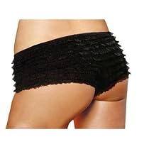Elegant Moments Lace Ruffled Booty Shorts 2130