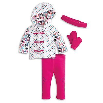 American Girl - Hit the Slopes Outfit plus Charm for Dolls - MY AG 2014