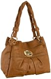 B. MAKOWSKY Melbourne Shopper,Nutmeg,one size