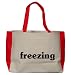 freezing Large BELLA TOTEBAG w/ pockets (Choice of Colors)