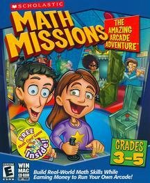 Math Missions With Card Game (3rd - 5th Grade)
