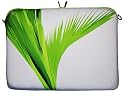 DIGITTRADE LS138-15 Notebook Sleeve 39,1cm 15,4 Zoll Laptoptasche Green Neopren Schutzhuelle bis 39,6cm 15,6 Zoll wasserabweisend Anti Shock System Protection Case Neoprene