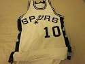 1976/79 San Antonio Spurs Game Used Wh Jersey Dampier - NBA Jerseys