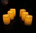 Candle Choice Set of 6 Flameless Votive Candles with Remote and Timer (4-Hour, 5-Hour, 6-Hour and 8-Hour, Four Timers)