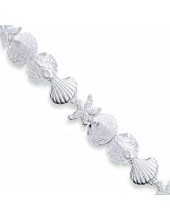 Sterling Silver Seashells Bracelet