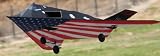 4 CH 2.4GHz BlitzRCWorks F-117 Stealth Fighter Pro Edition Radio Remote Control Jet RTF @ NEW Lightning Speed 100mph+!!! (black bottom design- no flag (out of stock)