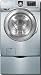 Samsung WF419AAU 4.3 cu. ft. Front Load Steam Washer Blue Steel