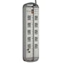 Belkin PureAV F9A1033fc10 10-Outlet Isolator Home Theater Surge Protector (Gray/Silver)