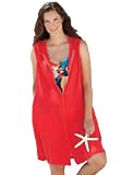 Woman Within Plus Size Crinkle gauze cover-up by Swim 365