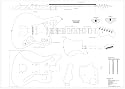 Full Scale Plans for the Fender Jaguar Electric Guitar