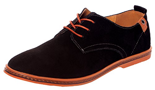 Serene Men's Casual Leather Lace Up Soft Breathable Fashion Oxfords