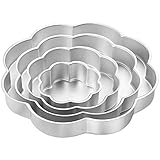 Wilton Aluminum Performance Pans 4 Piece Petal Pan Set