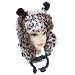 Womens/Ladies Animal Print Faux Fur Winter Trapper Hat with Tassels and Ears 41L%2BYMlZqqL. AA75 Womens/Ladies Animal Print Faux Fur Winter Trapper Hat with Tassels and Ears