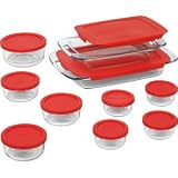 Pyrex Glass Storage Plus 20 Piece Container Set