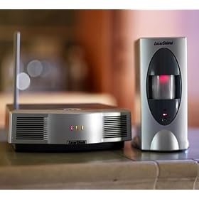LaserShield® Instant Security System Wireless protection for your house, apartment, or dorm room