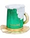 New Saint Patricks Day Irish Beer Mug Plush Costume Hat