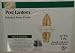 Cordelia Lighting Post Lantern, Polished Brass Finish (Outdoor, Clear Seedy Glass)