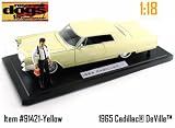 Jada Toys 1/18 Cadillac Coup De Ville Reservoir Dogs Ready Made Diecast Car With Mr Blonde (Michael Madsen) Figure