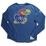 Kansas adidas Big Better Logo LS Super Soft Tee - Men's