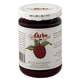 Wild Raspberry Preserve - fruit conserve - 16 oz/454 gr by D'arbo, Austria.