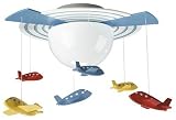 Philips Massive 40153/55/10 Kico Avigo Aeroplane Ceiling Light  Muliti Colour