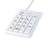 バッファローコクヨサプライ BUFFALO パンタグラフテンキー USB2.0Hub2ポート付 19mmピッチ ホワイト BTKU2H03PWHA