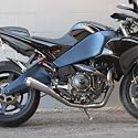 2008 Buell 1125R D&D Faux Titanium Slip-On Exhaust - Part No. 534-15M