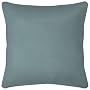 Strathwood 20 Inch Olefin Pillow, Pack of Two, Blue Haze