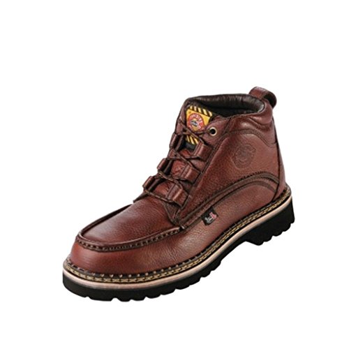 Justin Men's Rustic Cowhide Chukka 6" Boot Steel Toe