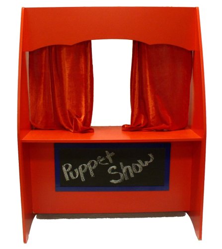 Childrens Toyshop  Toys : Beck Children's Wooden Puppet Theater