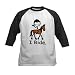 English Horse Riding Kids Baseball Jersey