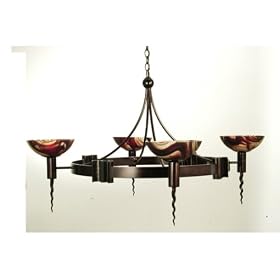 Meyda Tiffany 68569 48 Inch W Kuberic 4 Lt Chandelier