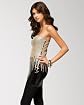 Strapless All-Over Sequin Dress Product Image