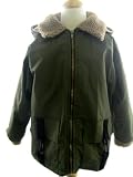 Corky Coats Olive Nylon Hoodie Jacket with iPocket