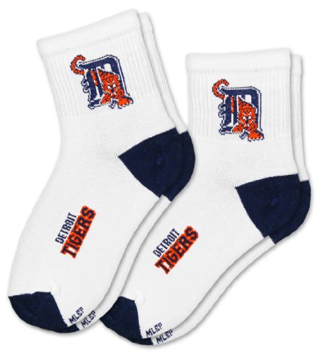 MLB Detroit Tigers Kid's Youth Socks (2 Pack)
