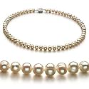Bliss White 6-7mm A Freshwater Pearl Necklace 18 inch